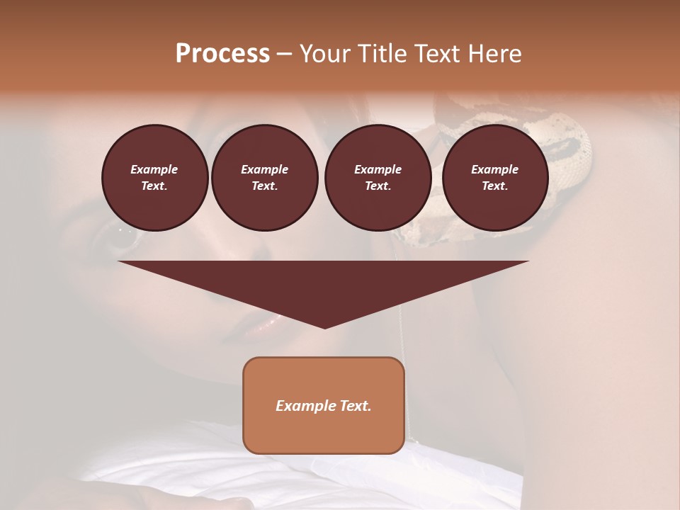 Female Women Youthful PowerPoint Template