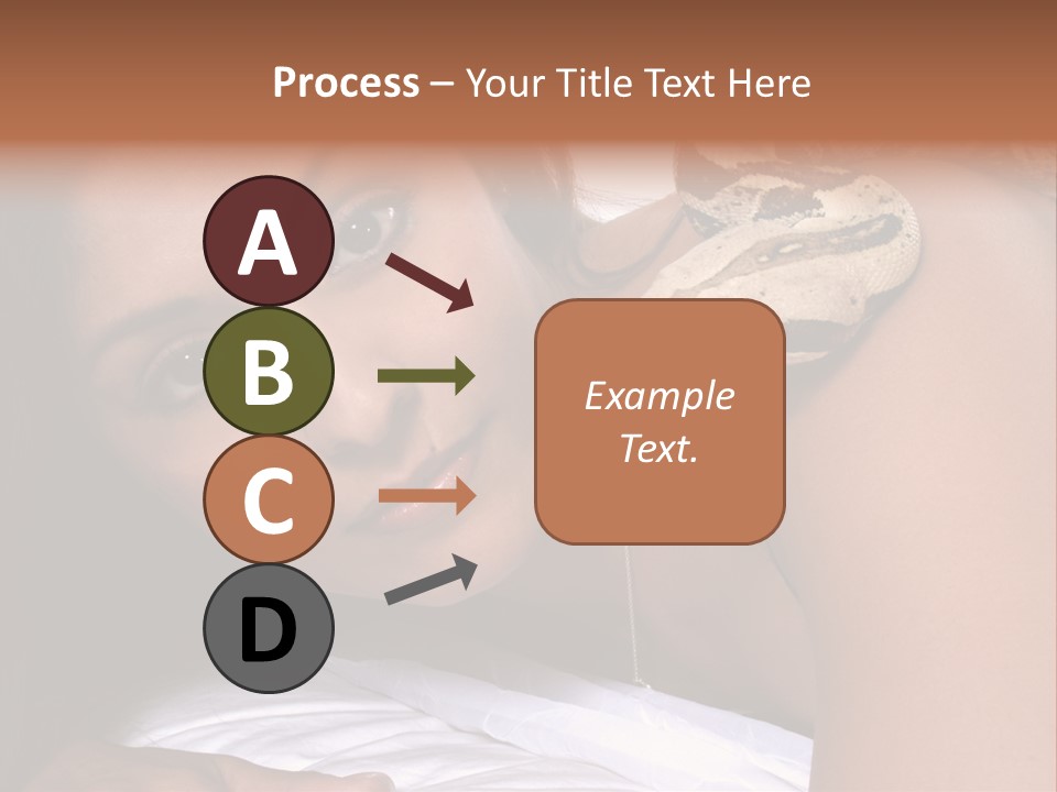 Female Women Youthful PowerPoint Template