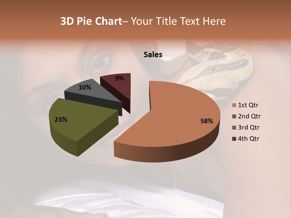 Female Women Youthful PowerPoint Template