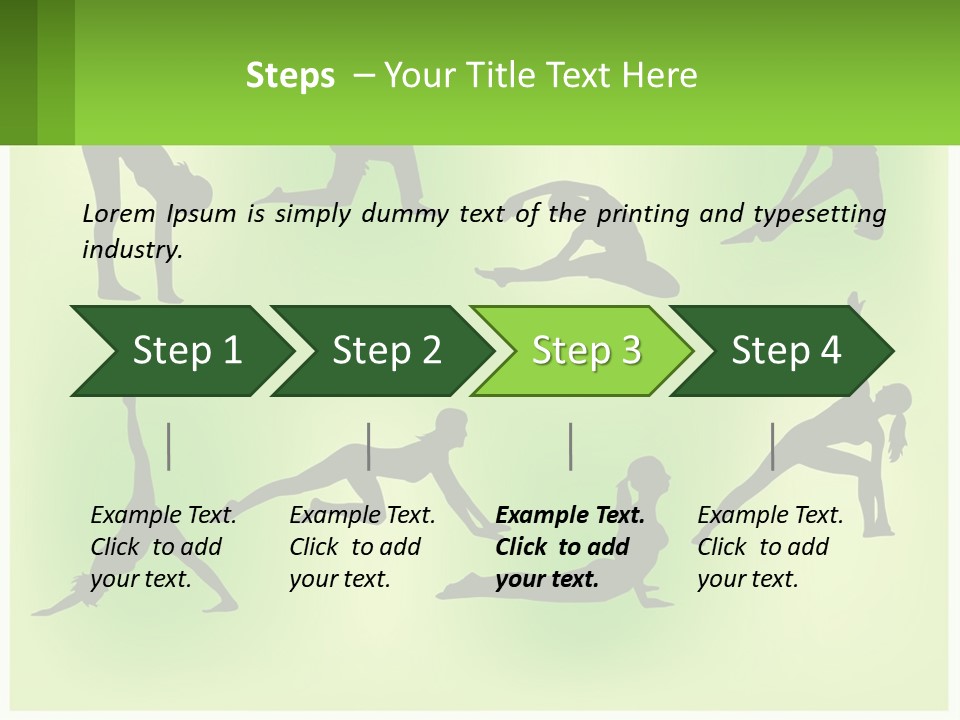 Movement Black Gym PowerPoint Template