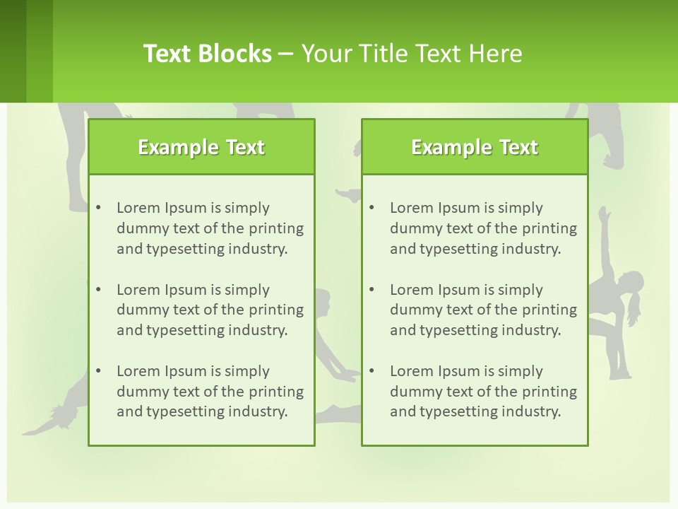 Movement Black Gym PowerPoint Template