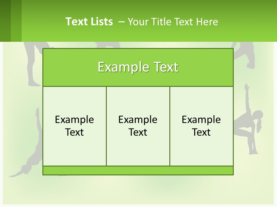 Movement Black Gym PowerPoint Template