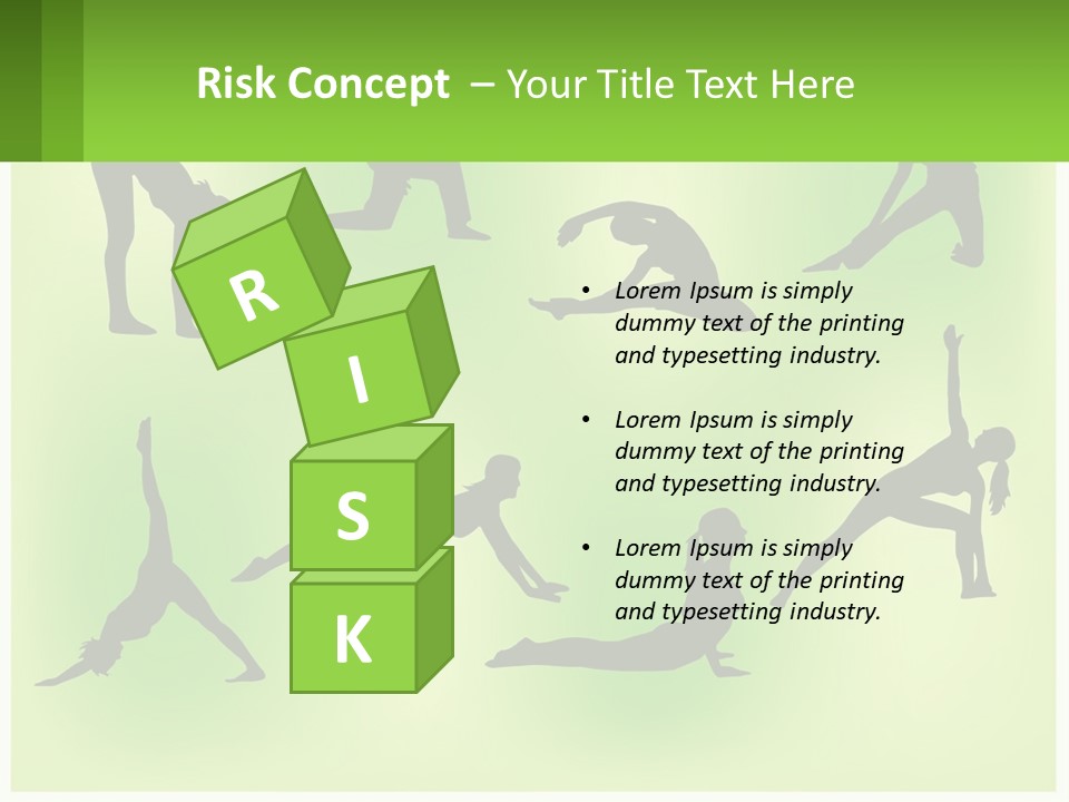 Movement Black Gym PowerPoint Template