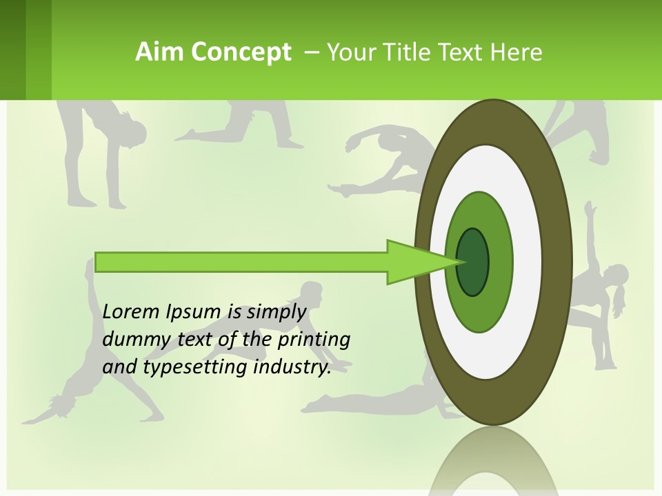 Movement Black Gym PowerPoint Template