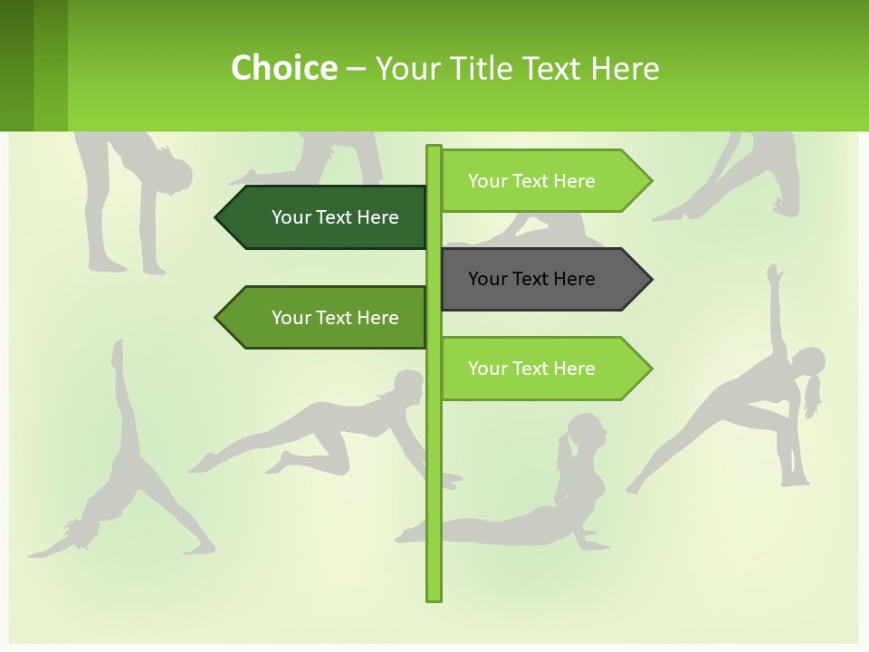Movement Black Gym PowerPoint Template
