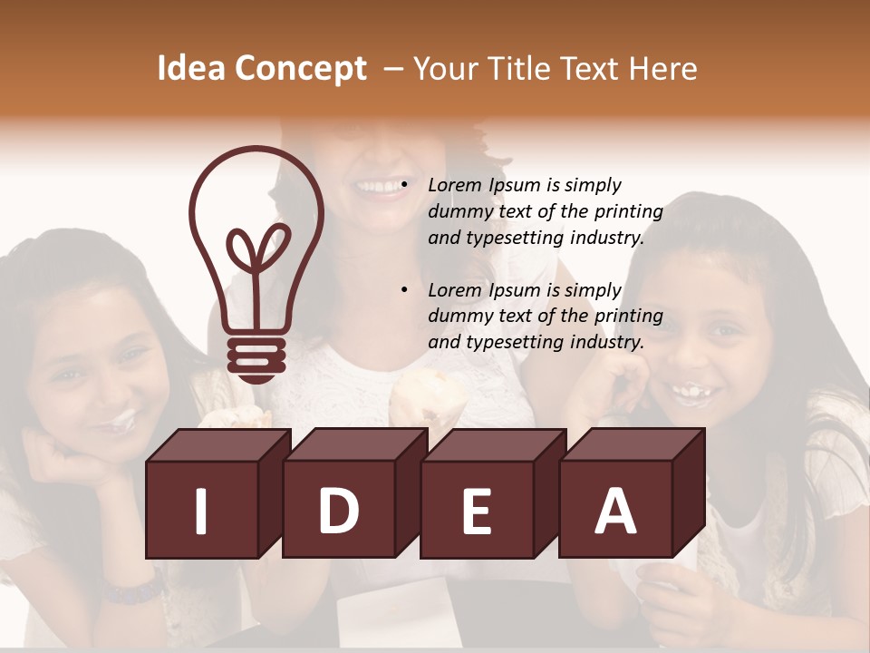 Love Share Mom PowerPoint Template