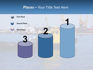 Boats Pier Export PowerPoint Template