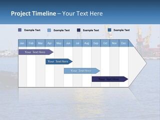 Boats Pier Export PowerPoint Template