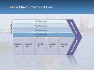 Boats Pier Export PowerPoint Template