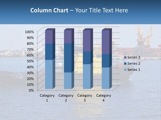 Boats Pier Export PowerPoint Template