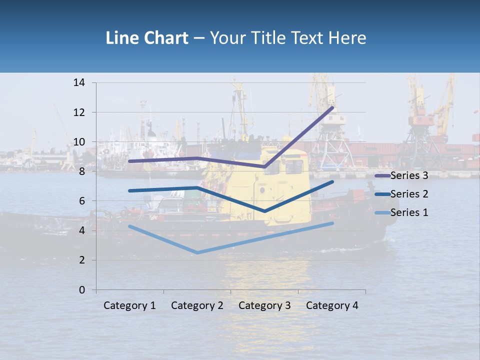 Boats Pier Export PowerPoint Template