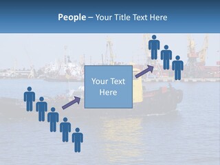 Boats Pier Export PowerPoint Template