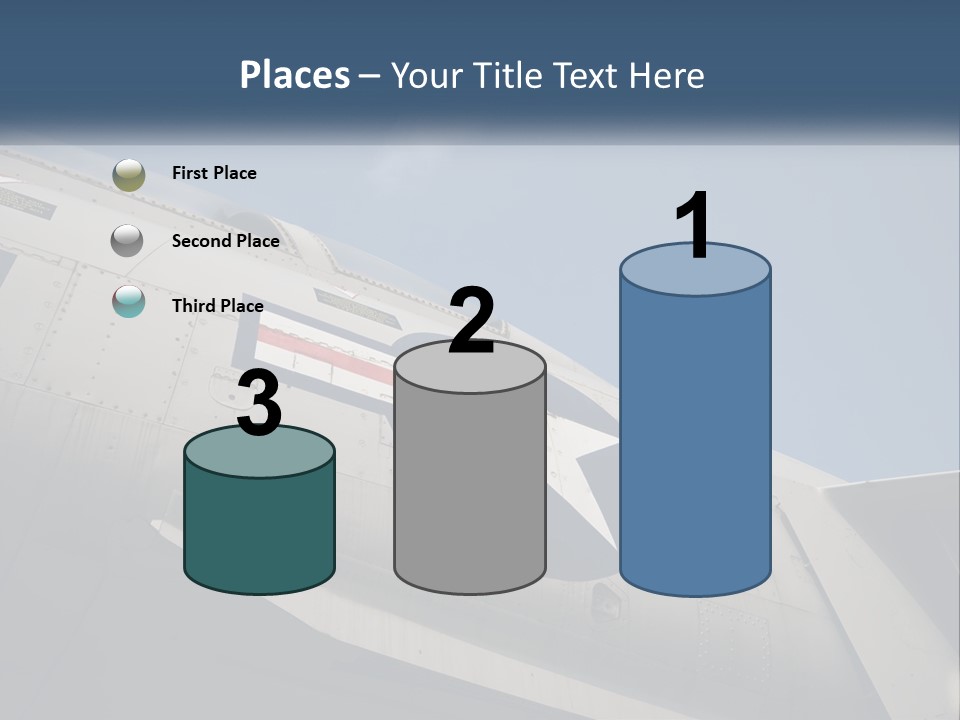 Pilot Flying America PowerPoint Template