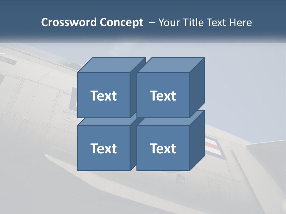 Pilot Flying America PowerPoint Template