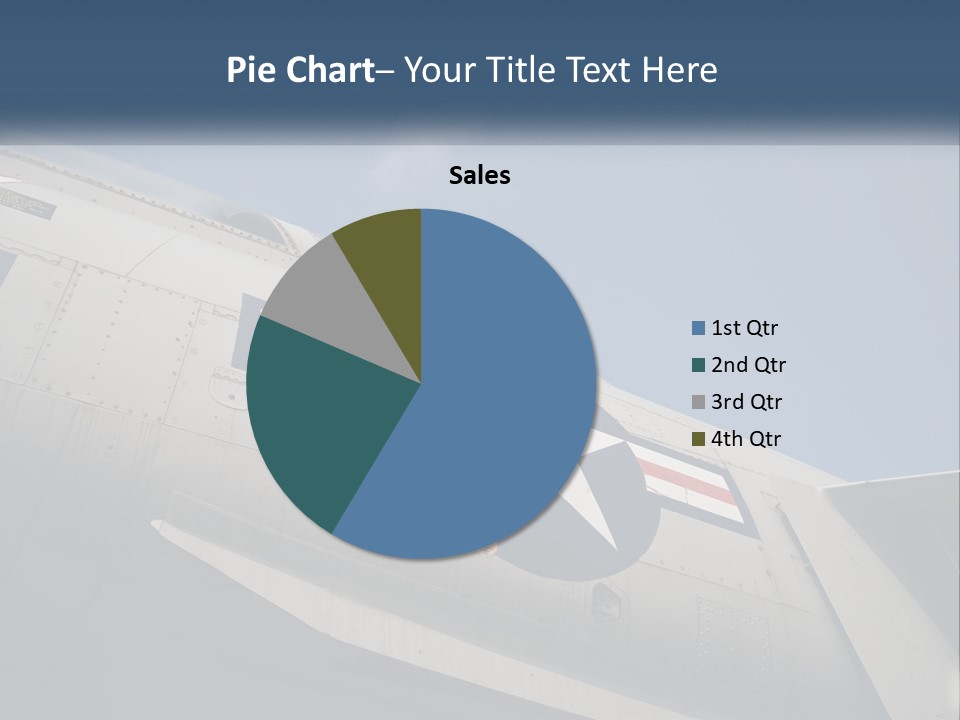 Pilot Flying America PowerPoint Template