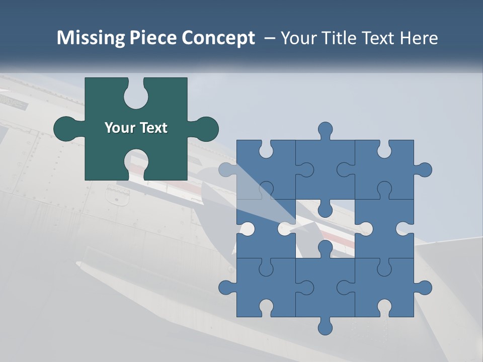 Pilot Flying America PowerPoint Template