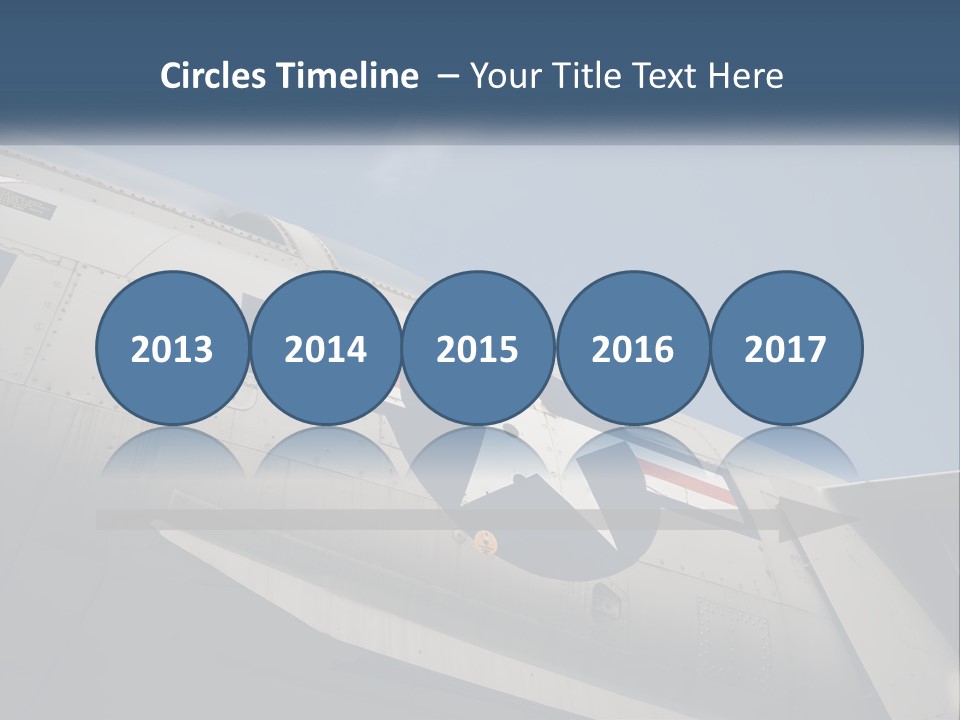 Pilot Flying America PowerPoint Template