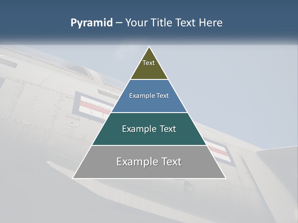 Pilot Flying America PowerPoint Template