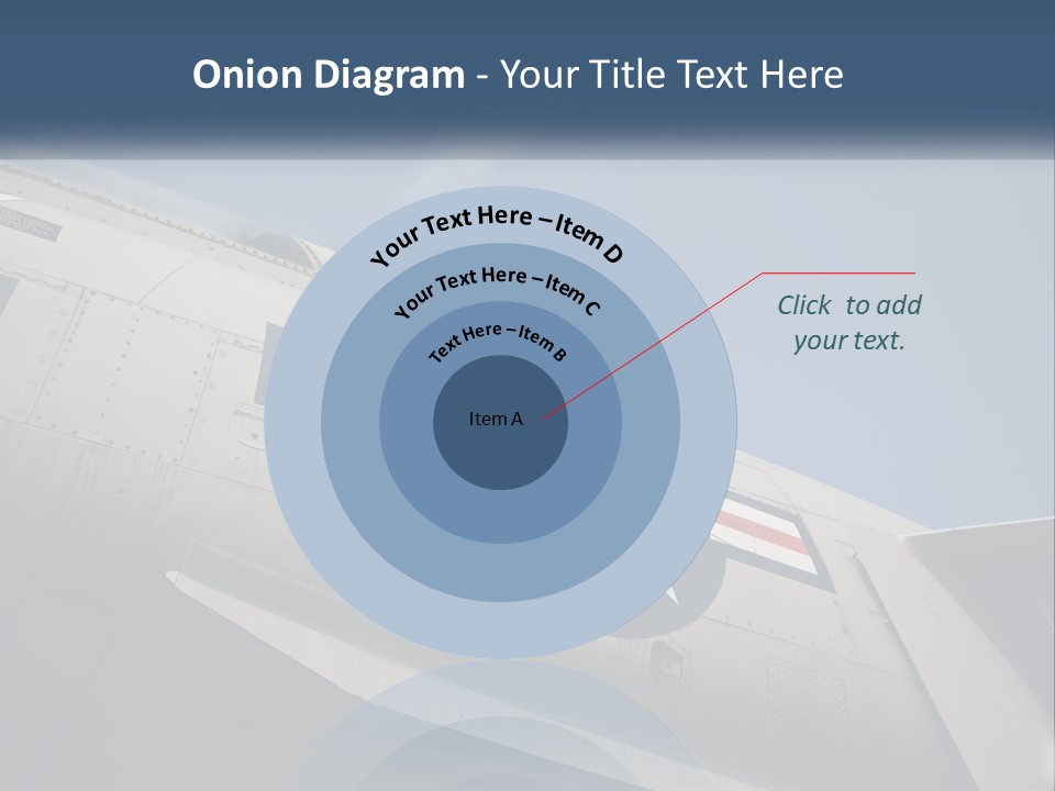 Pilot Flying America PowerPoint Template
