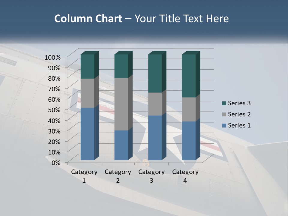 Pilot Flying America PowerPoint Template