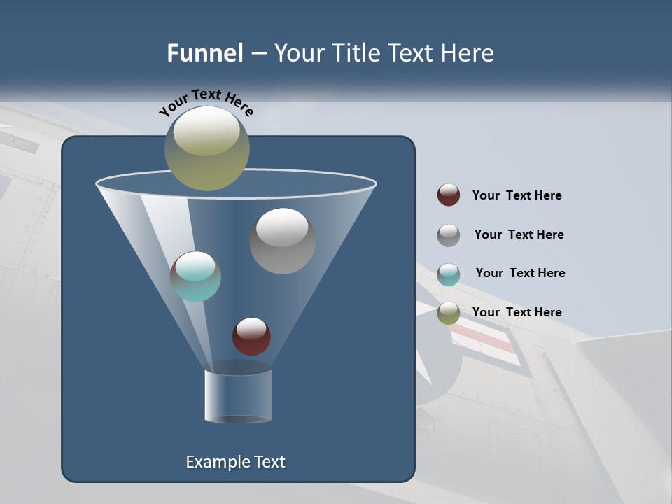 Pilot Flying America PowerPoint Template