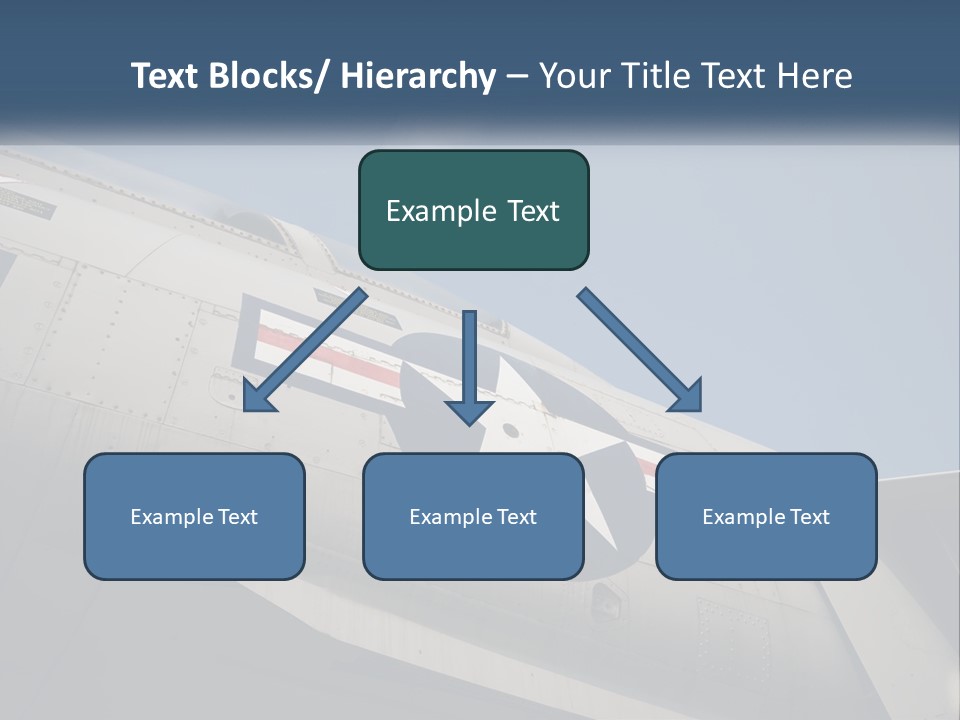 Pilot Flying America PowerPoint Template