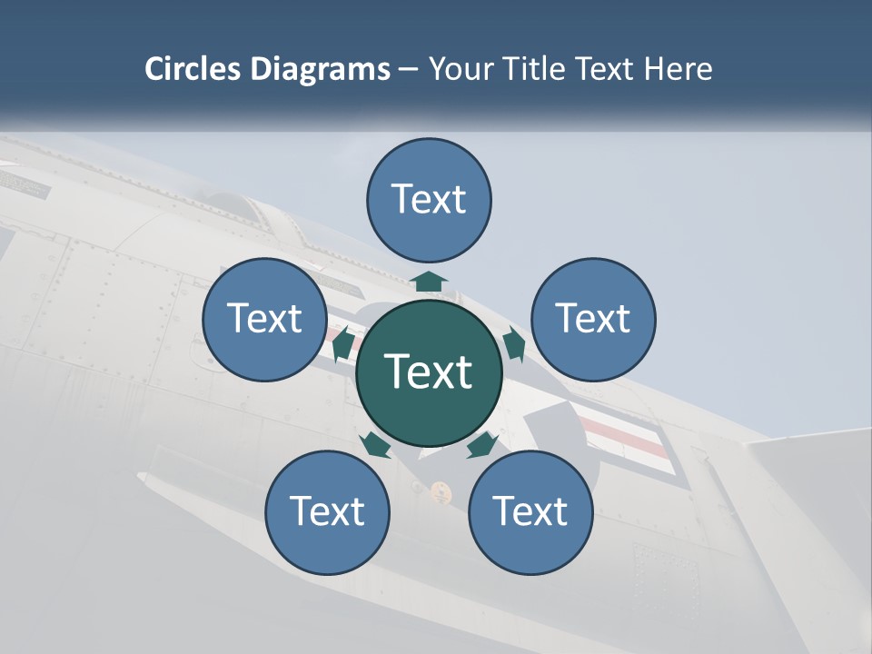 Pilot Flying America PowerPoint Template