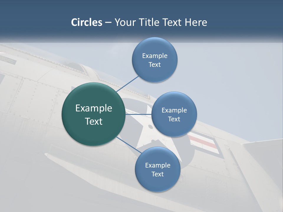 Pilot Flying America PowerPoint Template