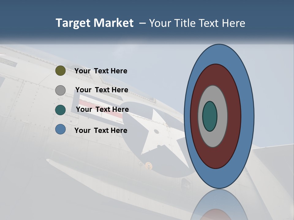 Pilot Flying America PowerPoint Template