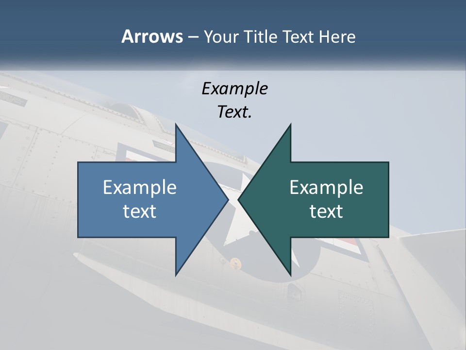 Pilot Flying America PowerPoint Template