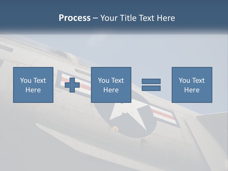Pilot Flying America PowerPoint Template