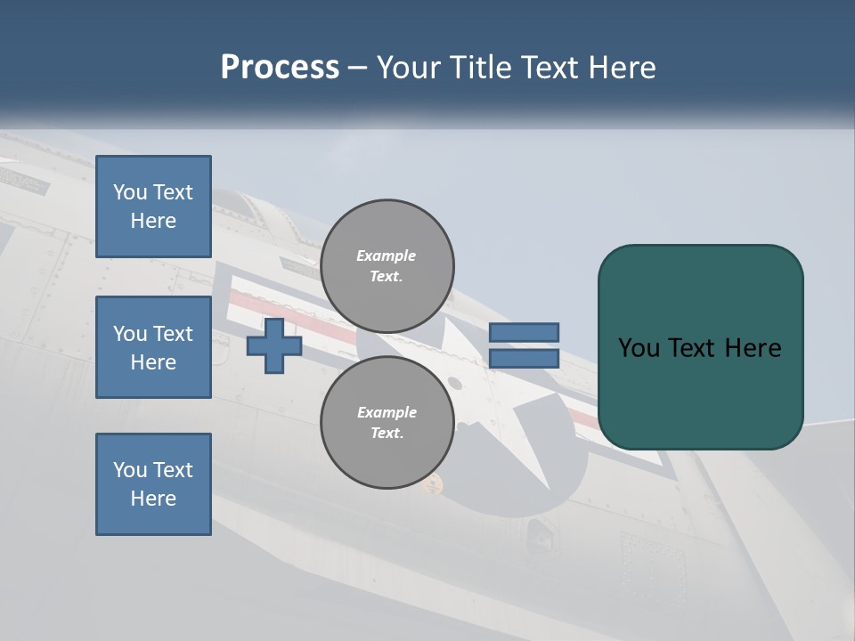 Pilot Flying America PowerPoint Template