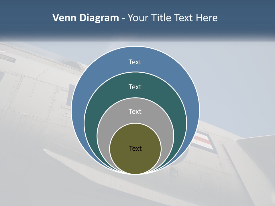 Pilot Flying America PowerPoint Template