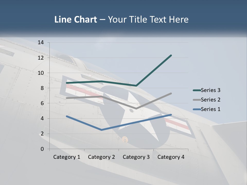 Pilot Flying America PowerPoint Template