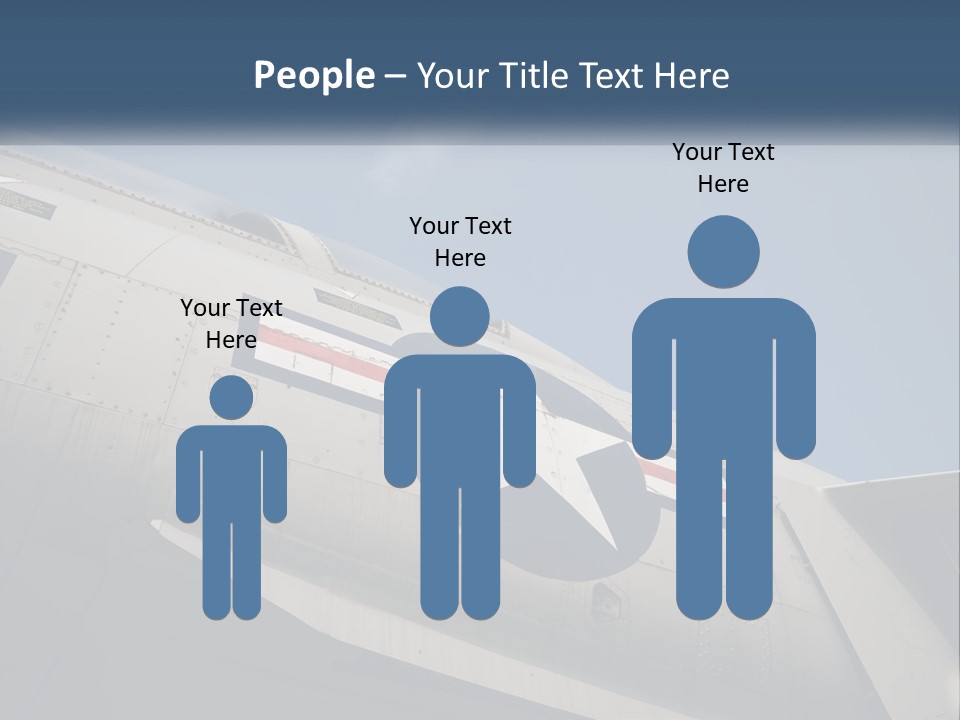 Pilot Flying America PowerPoint Template