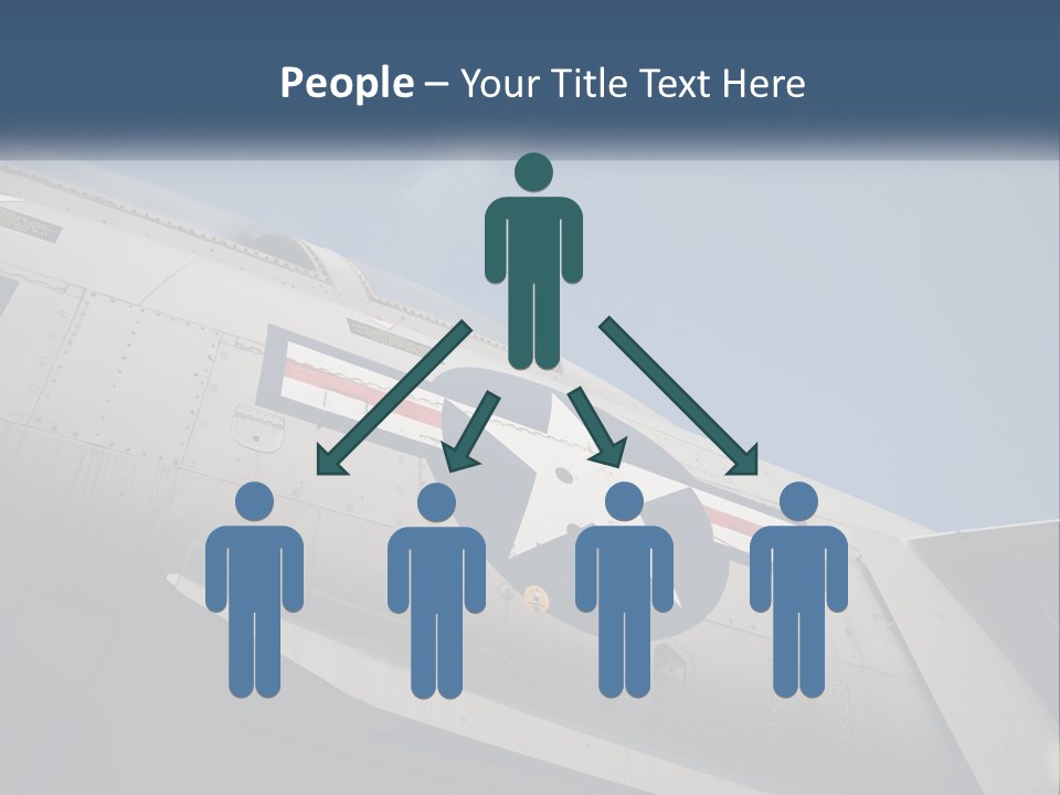 Pilot Flying America PowerPoint Template