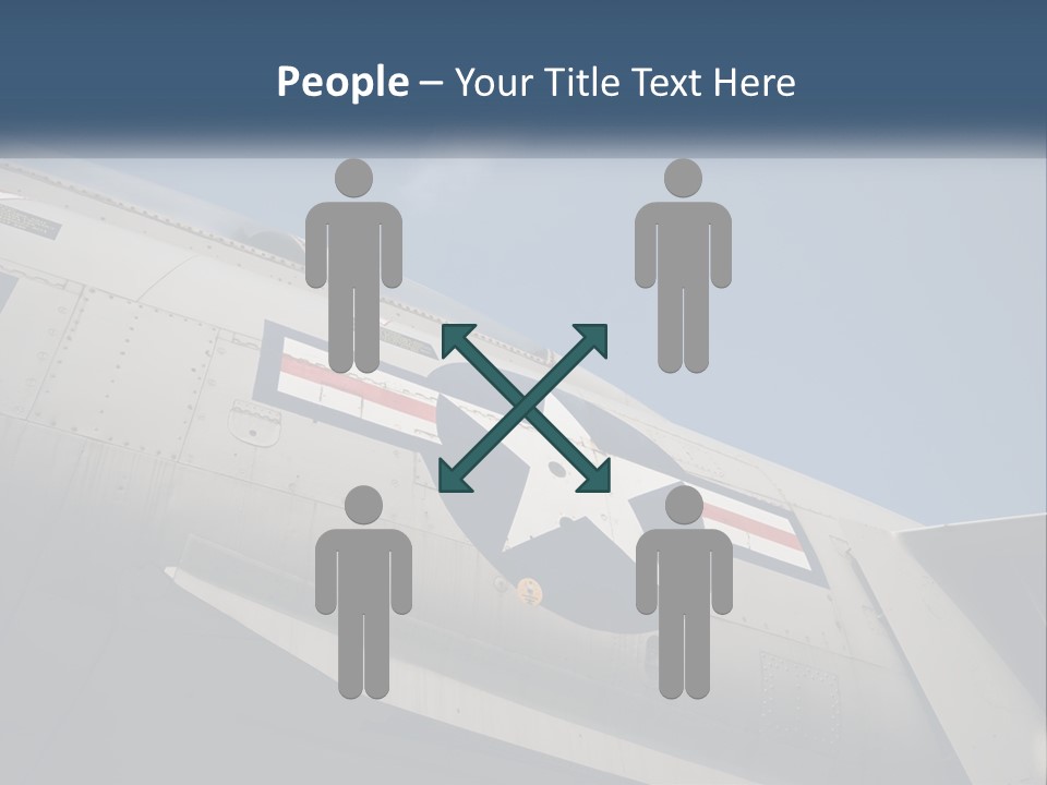 Pilot Flying America PowerPoint Template