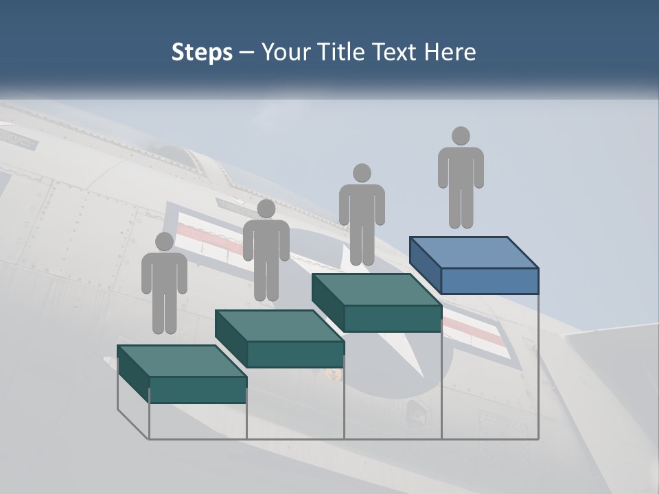 Pilot Flying America PowerPoint Template