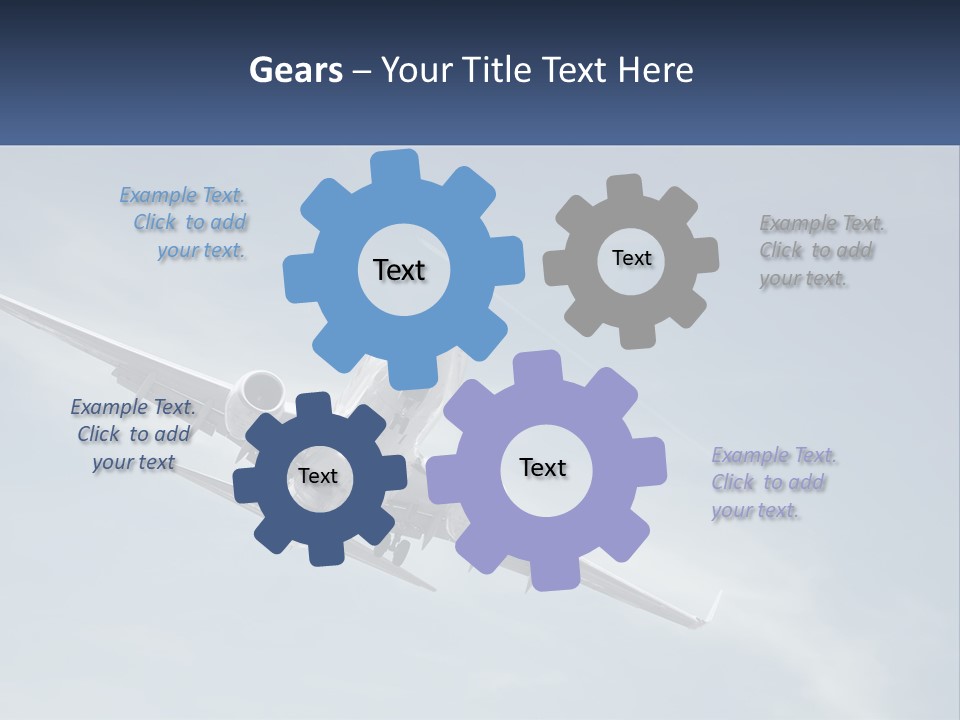 Propeller Light Fly PowerPoint Template