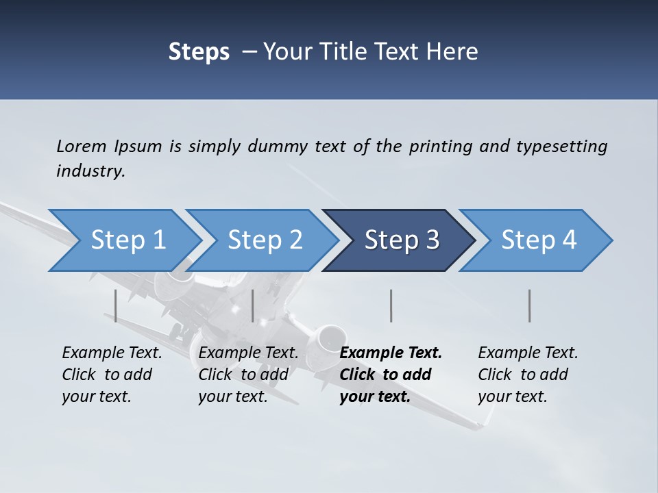 Propeller Light Fly PowerPoint Template