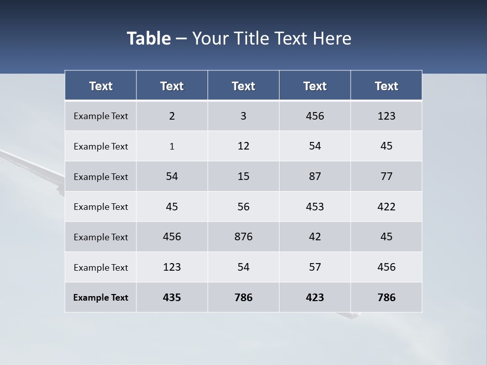 Propeller Light Fly PowerPoint Template