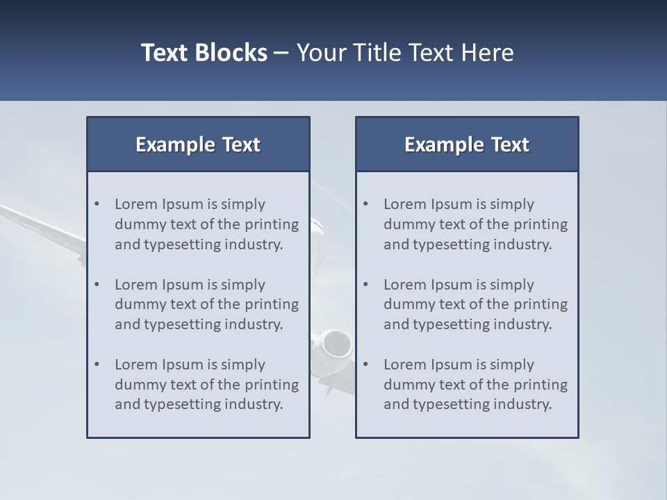 Propeller Light Fly PowerPoint Template