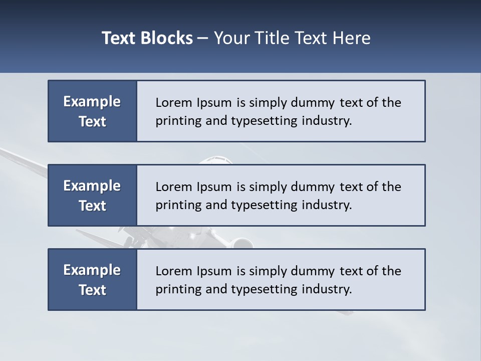Propeller Light Fly PowerPoint Template