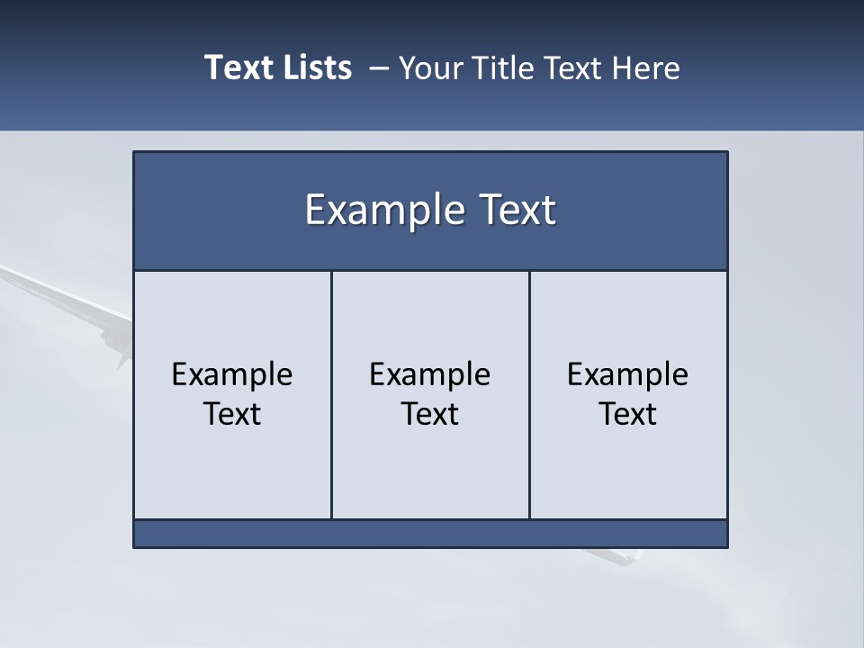 Propeller Light Fly PowerPoint Template