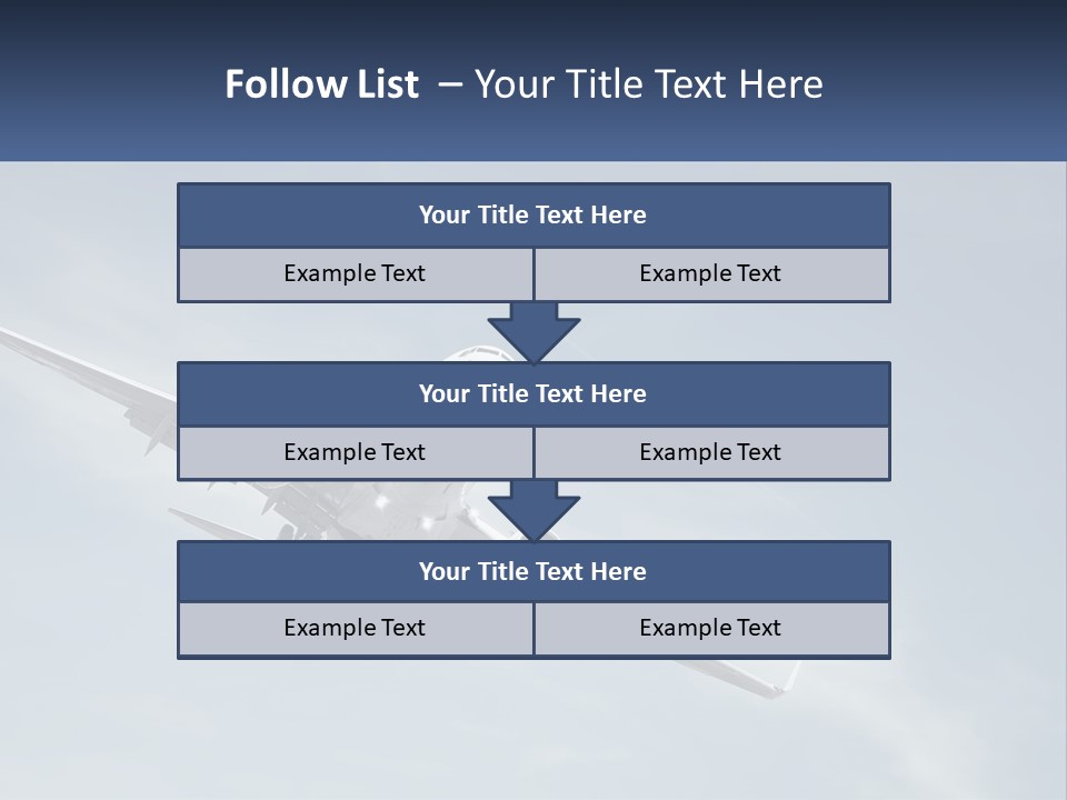 Propeller Light Fly PowerPoint Template