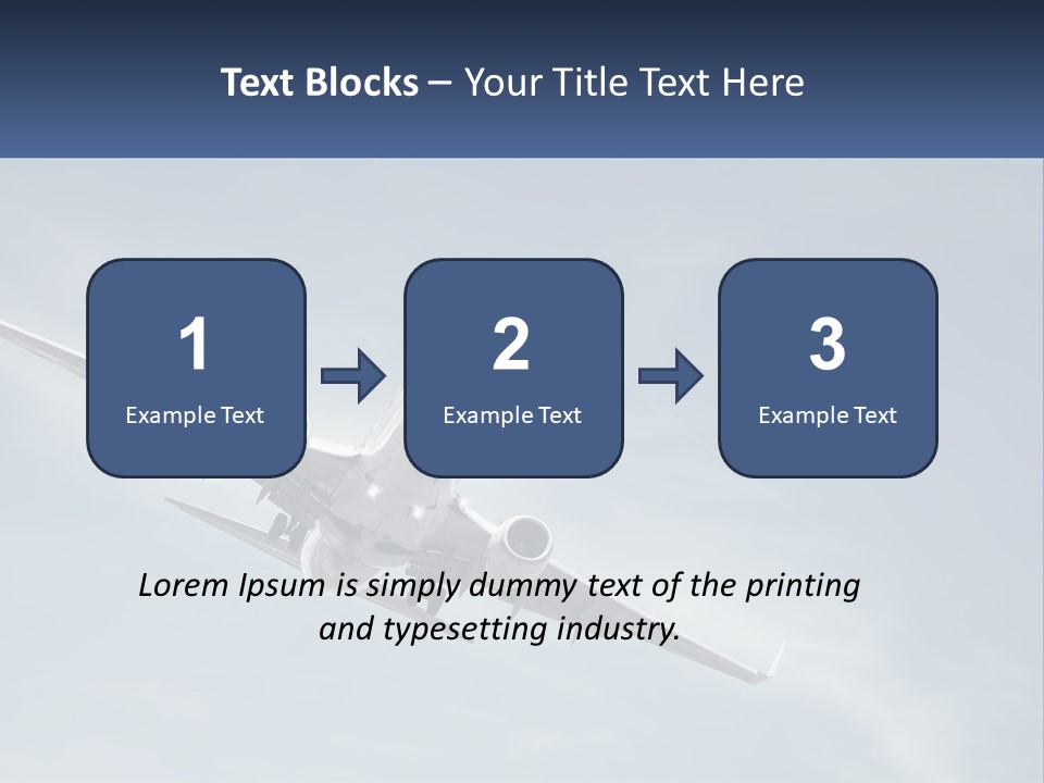 Propeller Light Fly PowerPoint Template