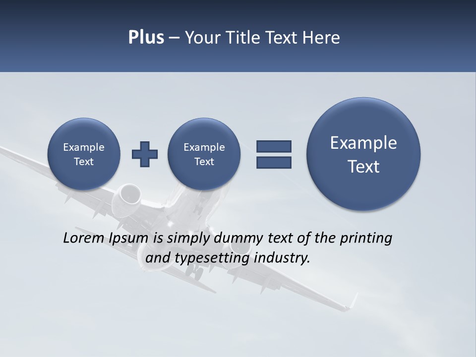 Propeller Light Fly PowerPoint Template