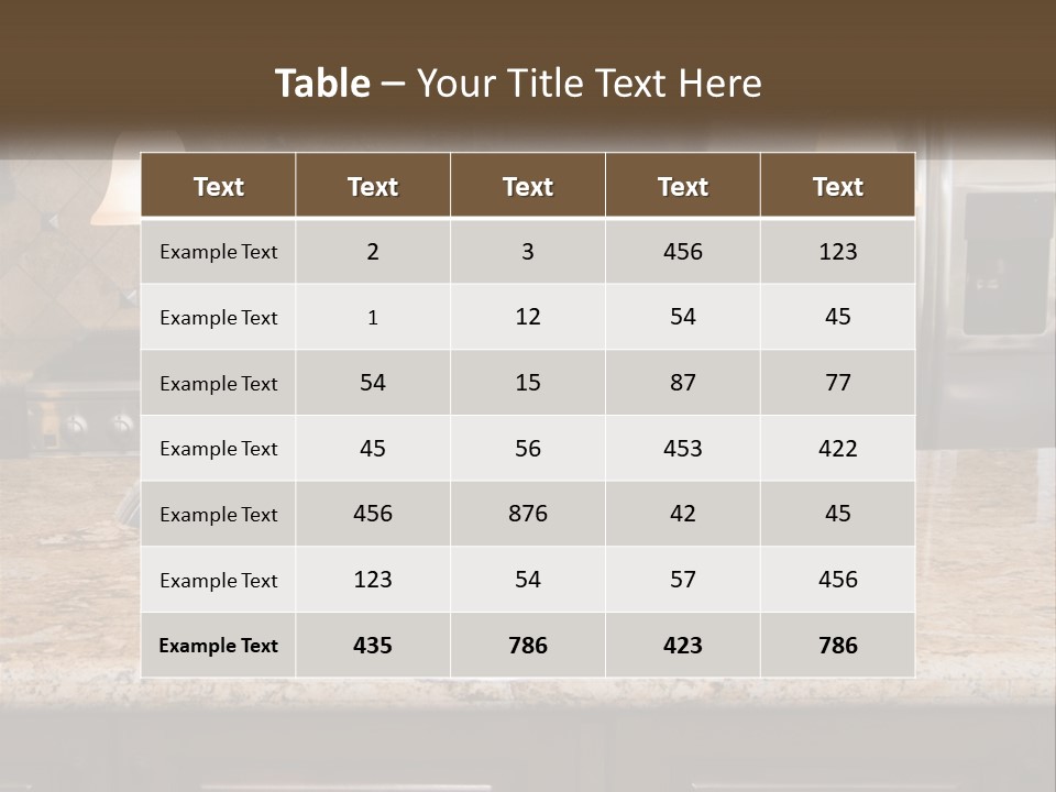 Renovation Elegance Home PowerPoint Template