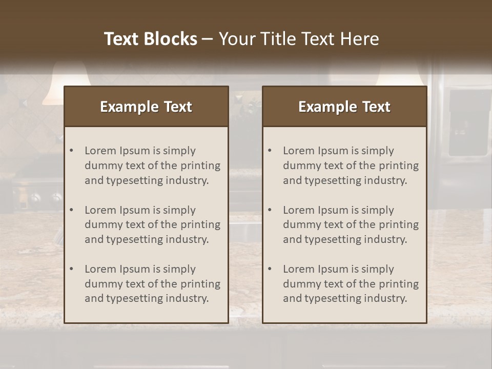 Renovation Elegance Home PowerPoint Template