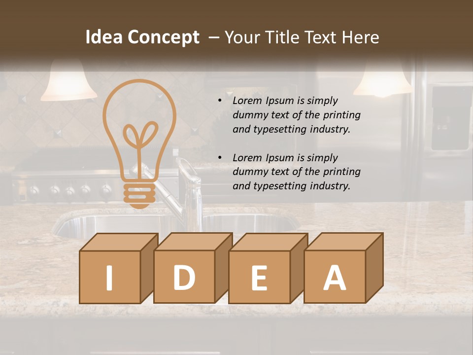 Renovation Elegance Home PowerPoint Template